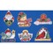 Design Works Counted Cross Stitch Kit 3.5"X4" Set of 6-Signs of Christmas Ornaments